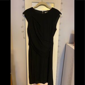 Women’s size 4 Helmut Lang Black Ruched Sheath dress
